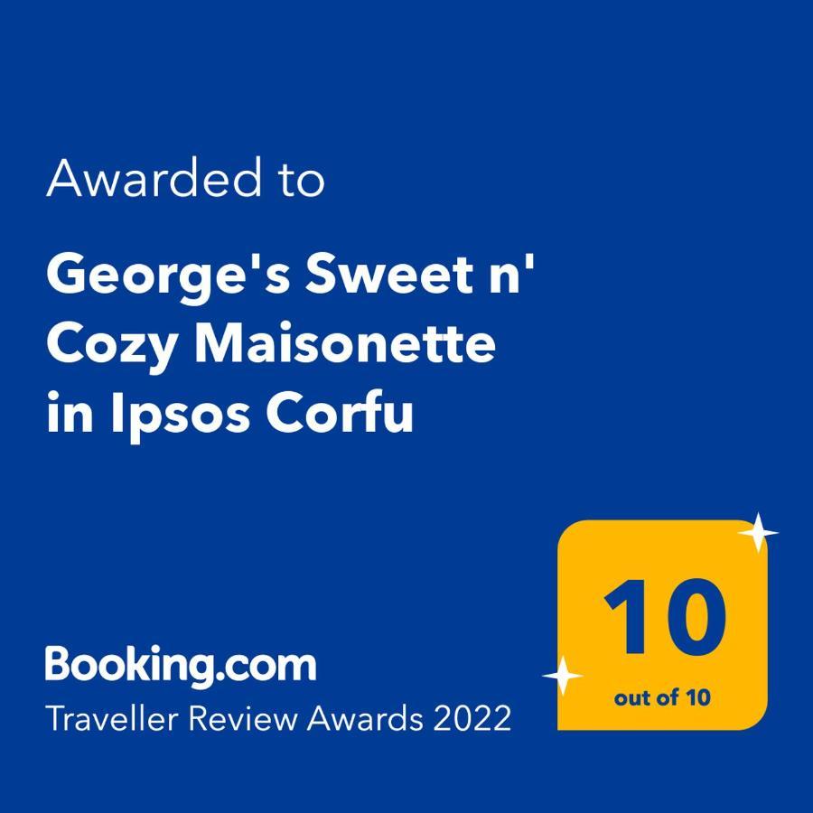 George'S Sweet N' Cozy Maisonette In Ipsos Corfu Εξωτερικό φωτογραφία