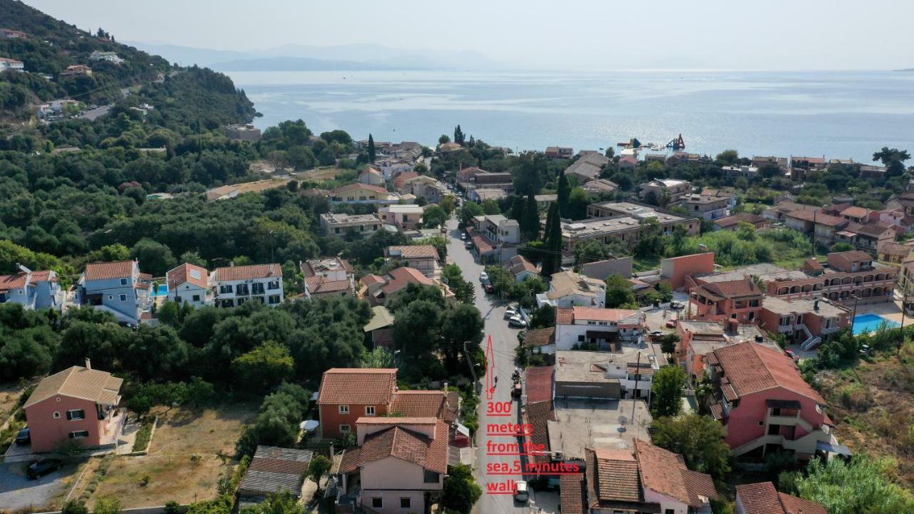 George'S Sweet N' Cozy Maisonette In Ipsos Corfu Εξωτερικό φωτογραφία